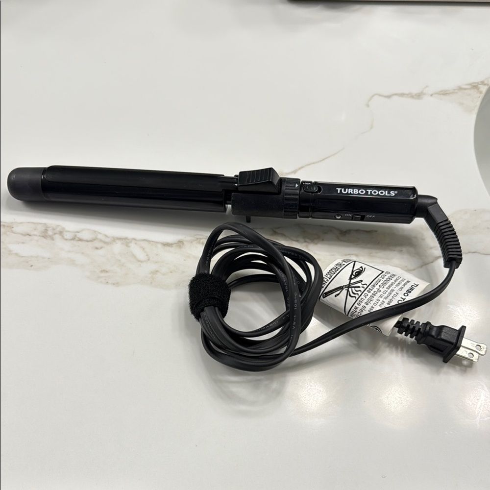 Turbo Tools Black Curling Iron